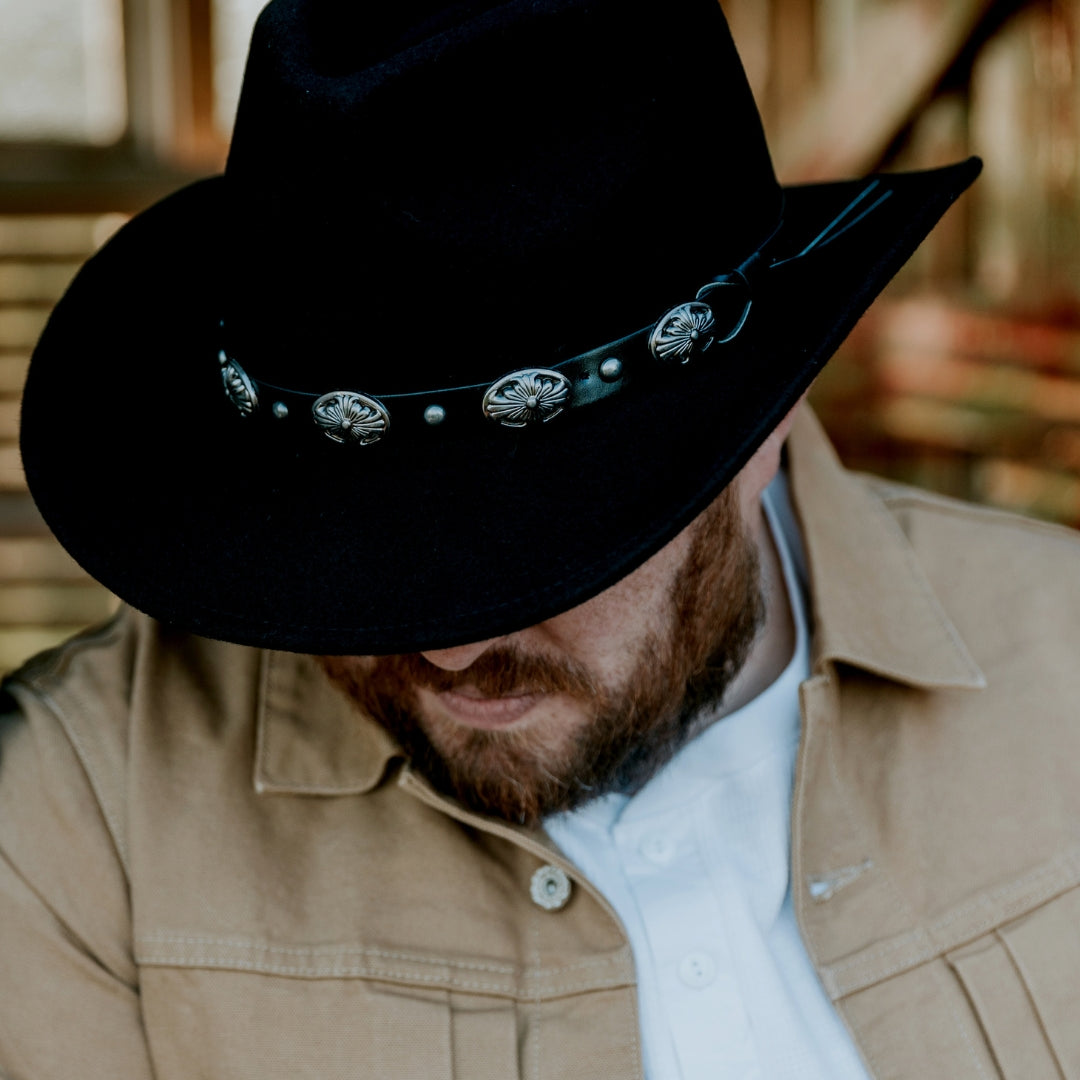 Jaxon & James Tombstone Black Cowboy Hat