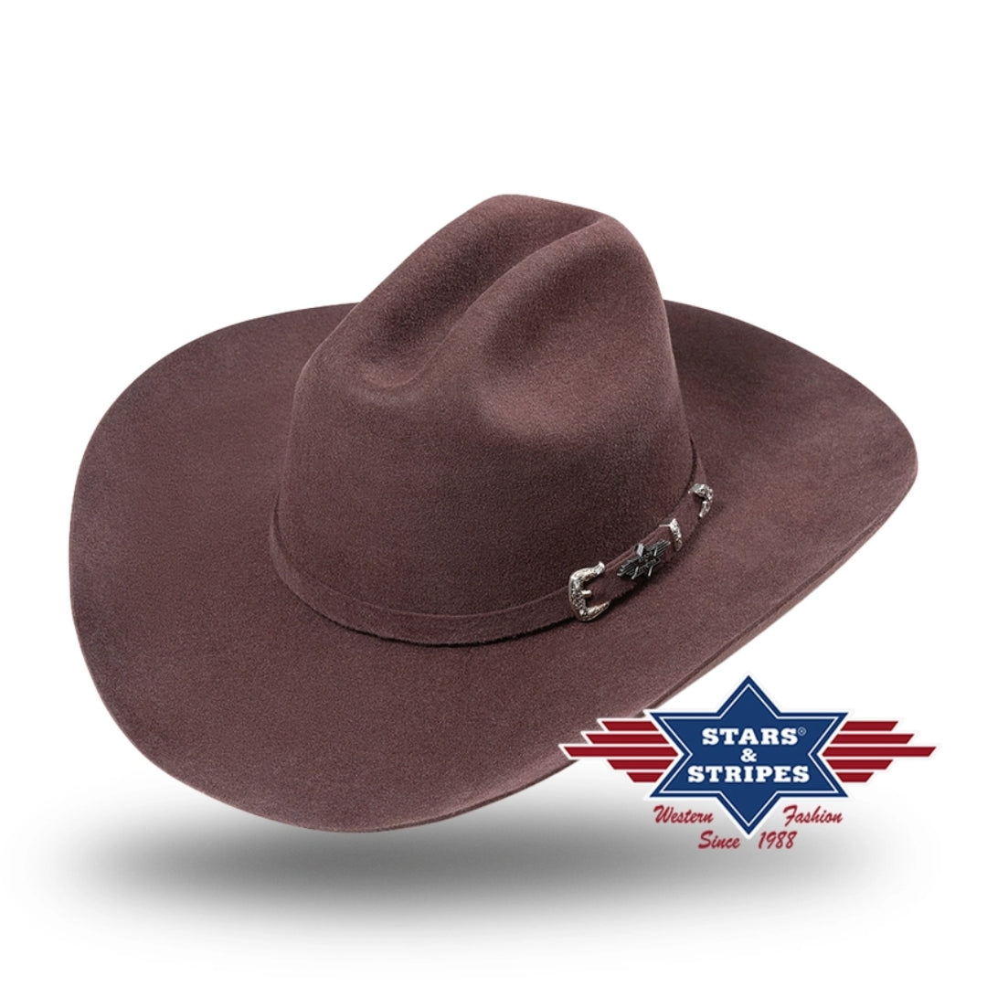 Houston Brown Cowboy Hat by Stars & Stripes