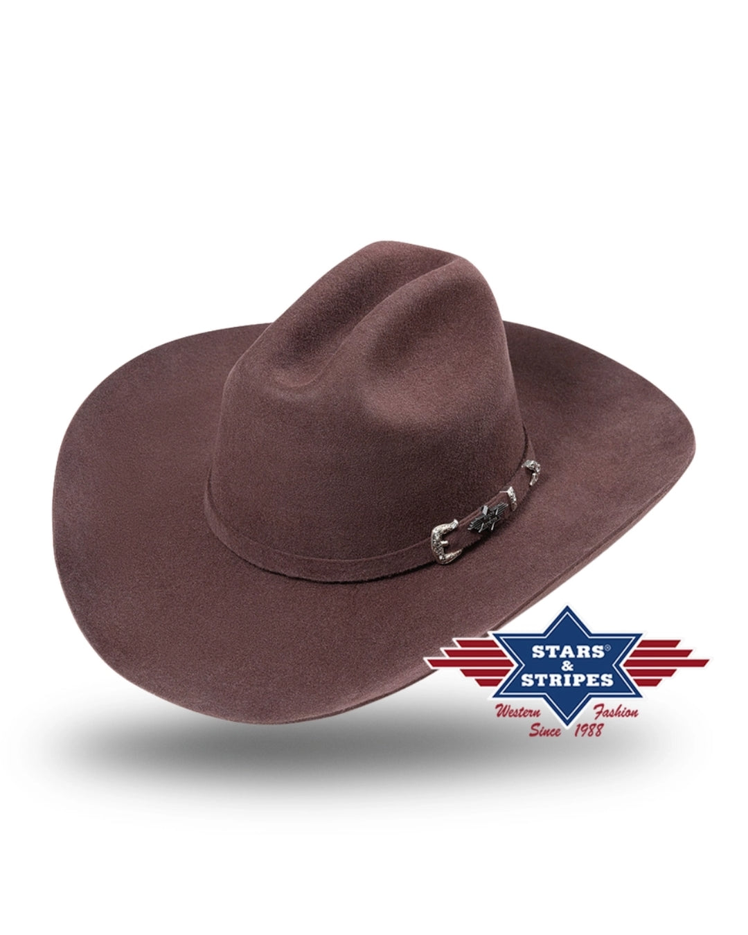Houston Brown Cowboy Hat by Stars & Stripes