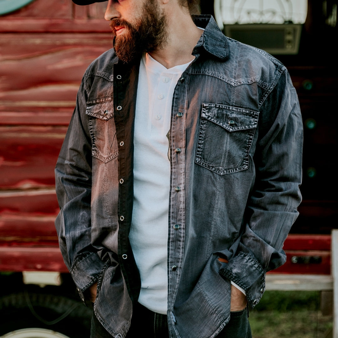 Longhorn Western Shirt by Stars & Stripes