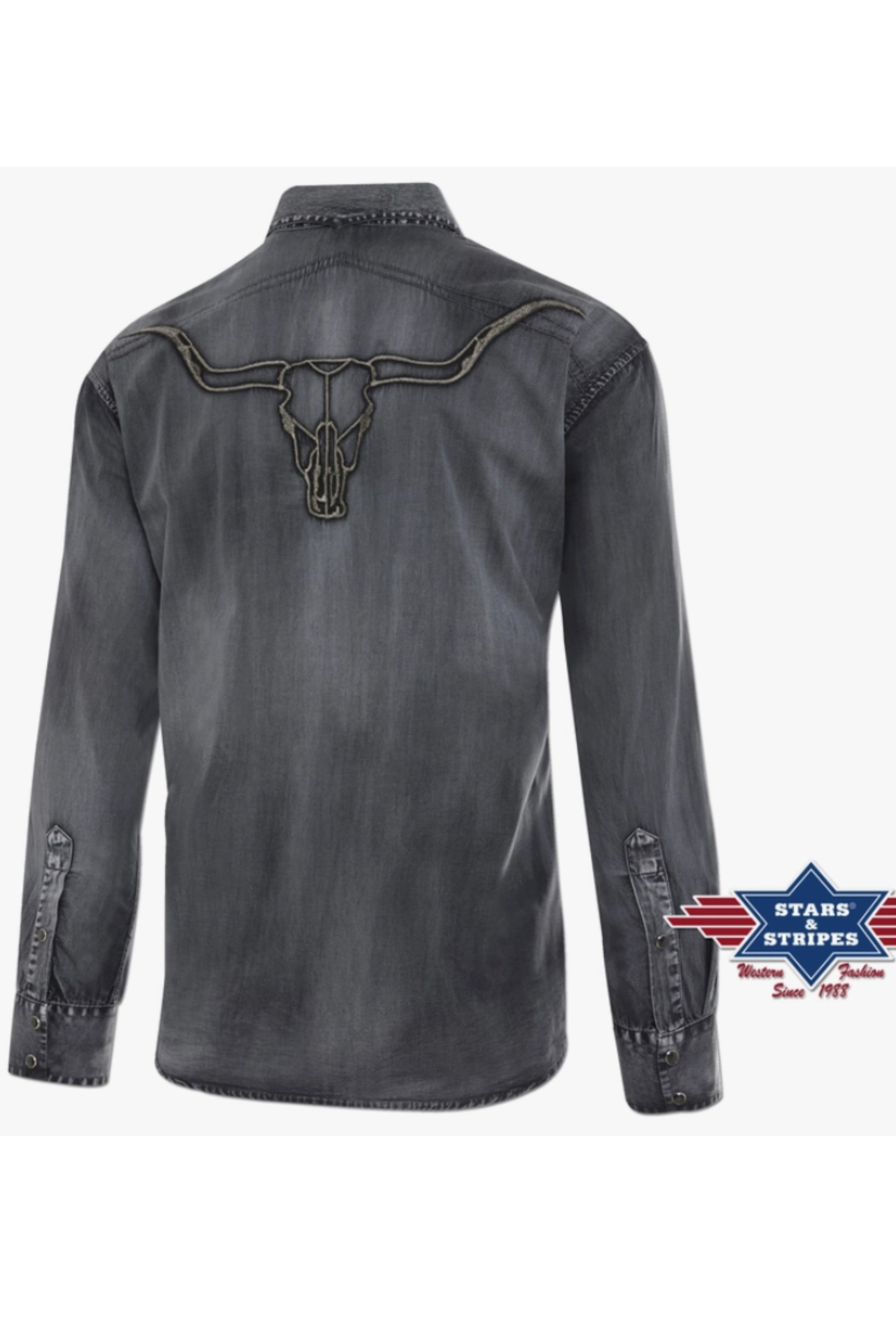 Longhorn Western Shirt by Stars & Stripes