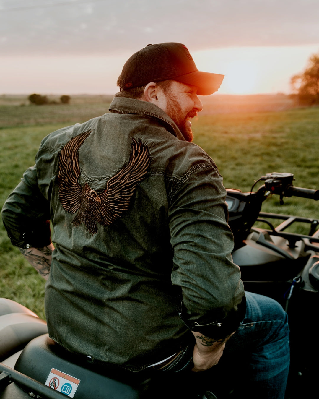 Men's Eagle Western Shirt