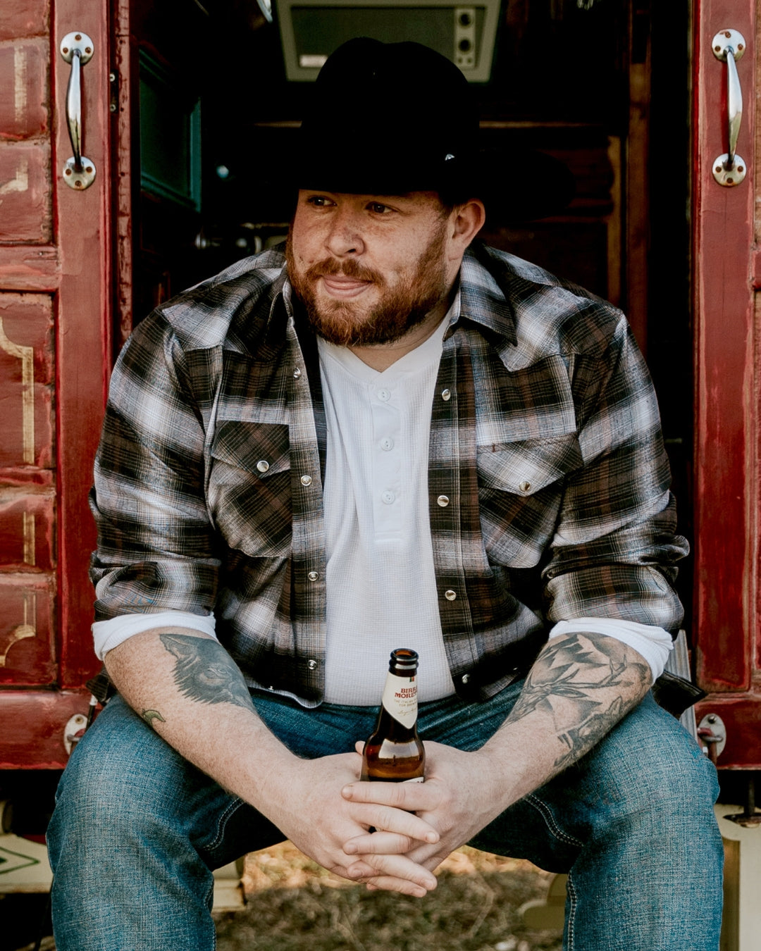 Charcoal Ombre Check Shirt