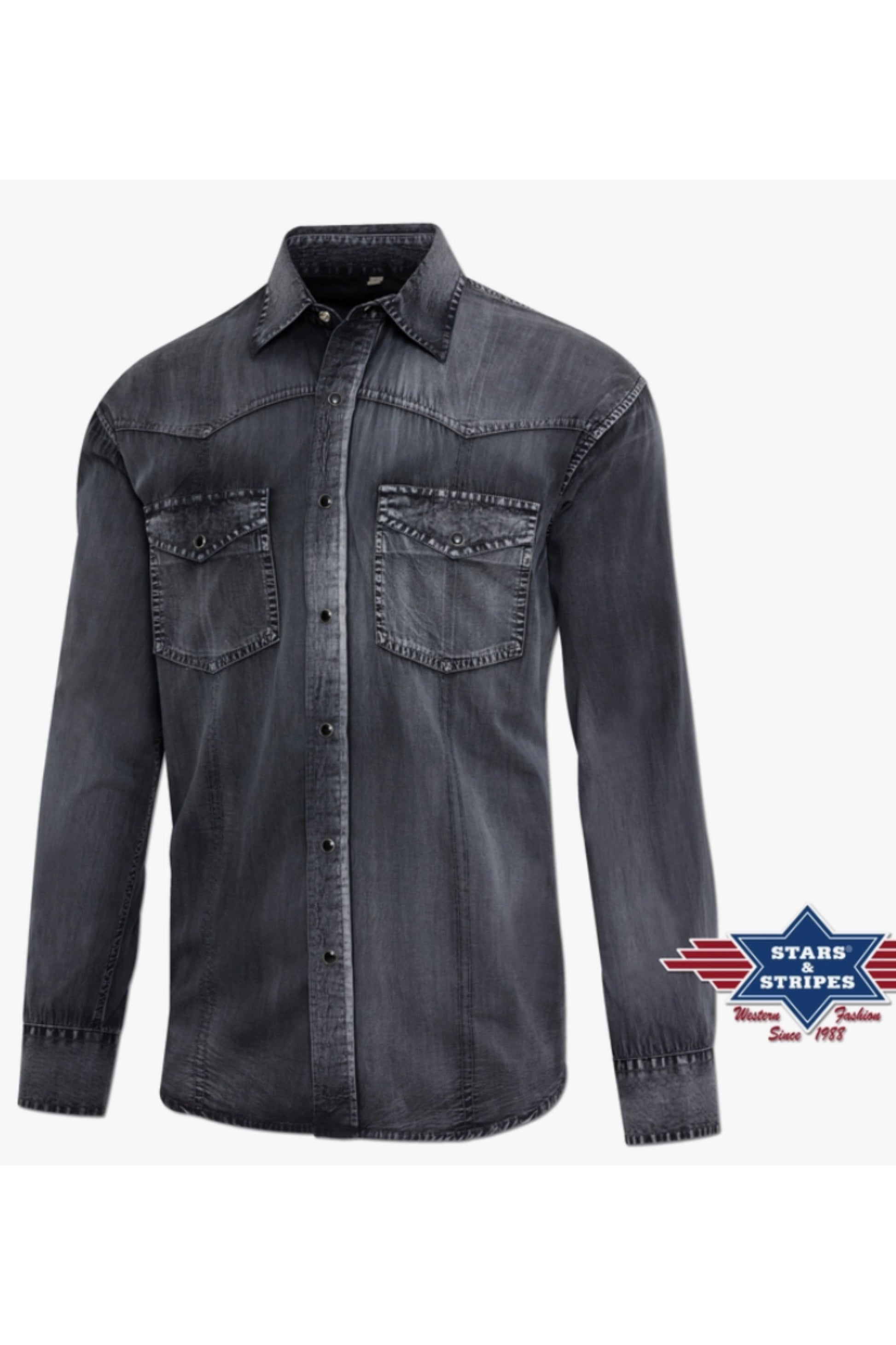 Longhorn Western Shirt by Stars & Stripes