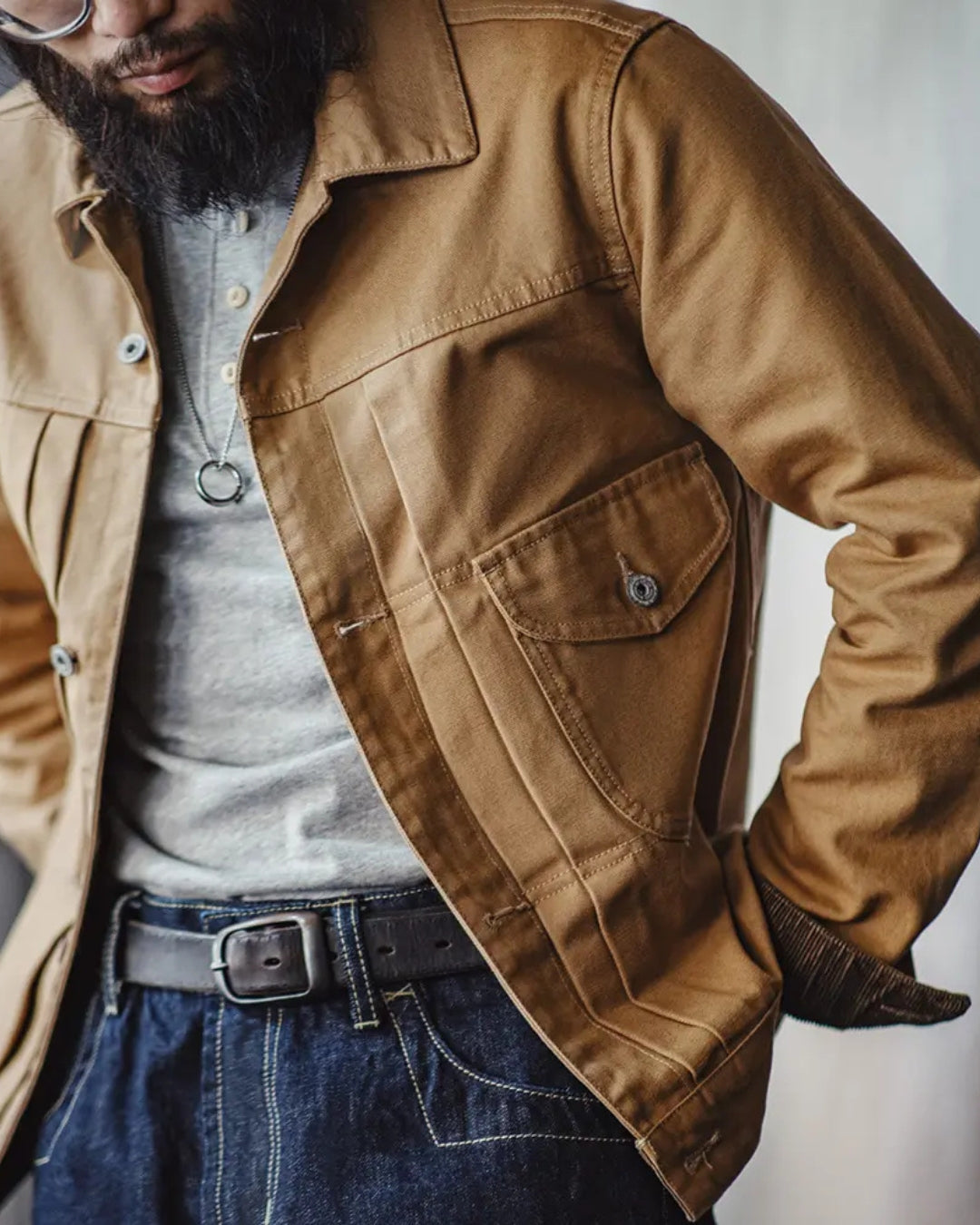 Denim Western Ranch Jacket