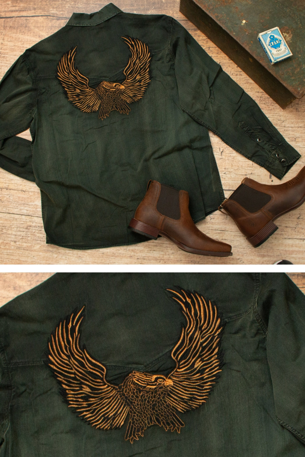 Eagle Western Shirt by Stars & Stripes