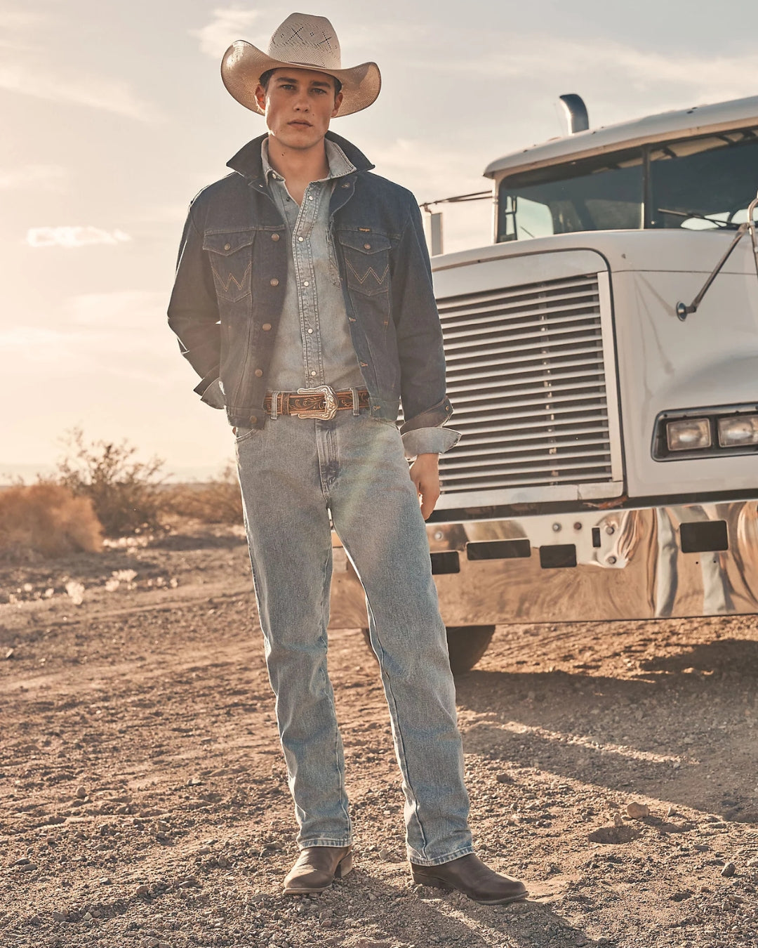 Men's Charcoal Ombre Check Western Shirt – Stag & Spur
