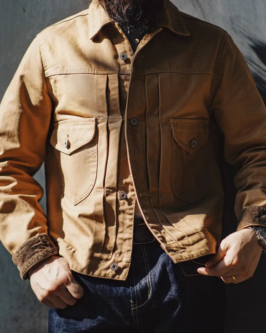 Denim Western Ranch Jacket