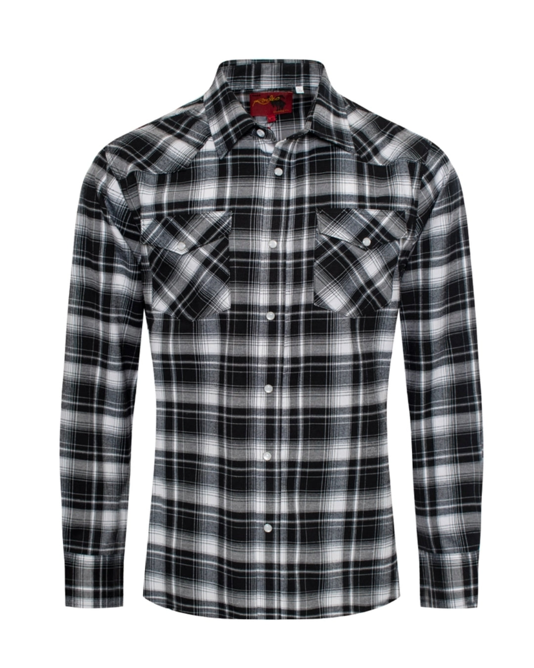 Men's Charcoal Ombre Check Western Shirt – Stag & Spur