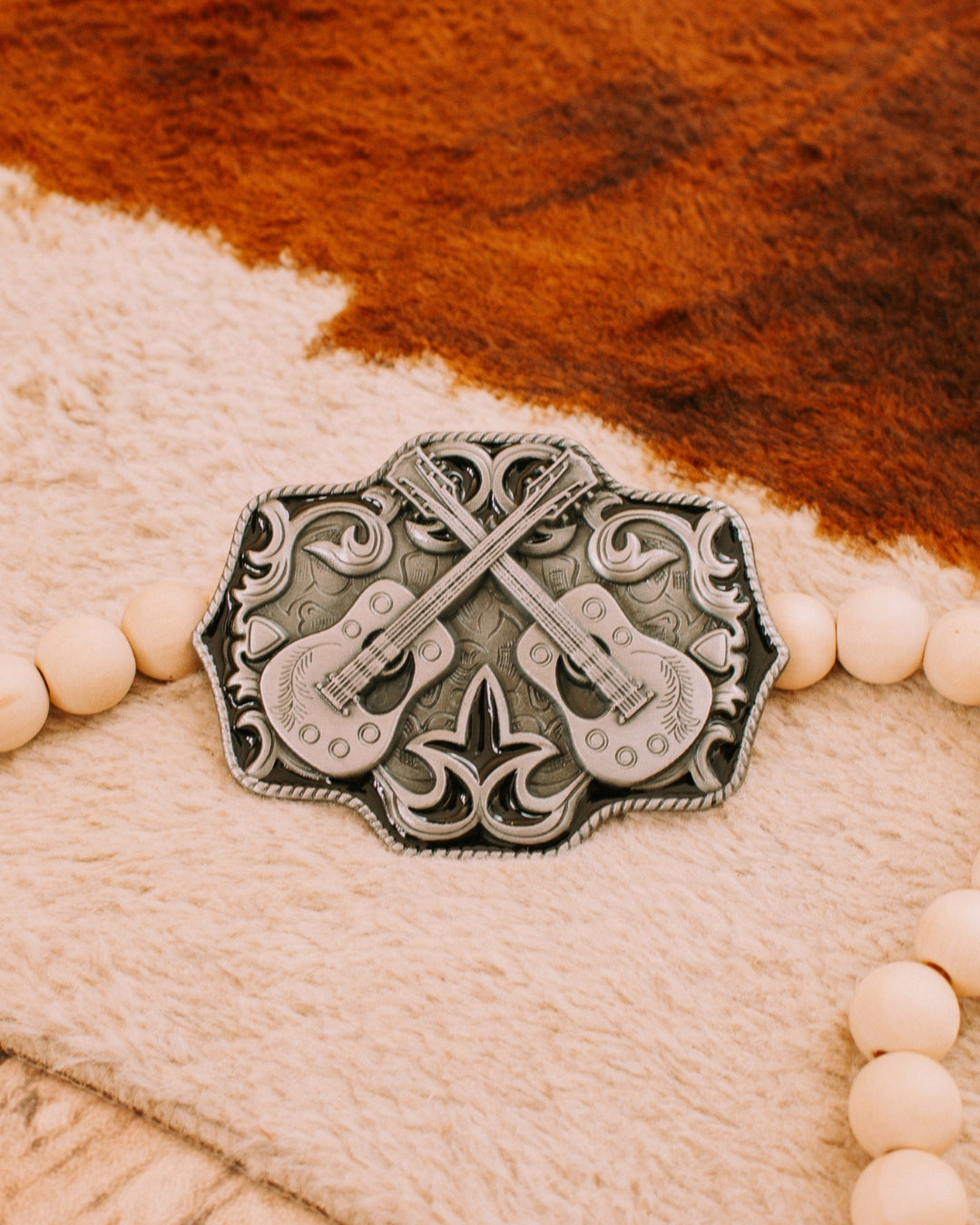 Country Music Western Belt Buckle by Stars & Stripes