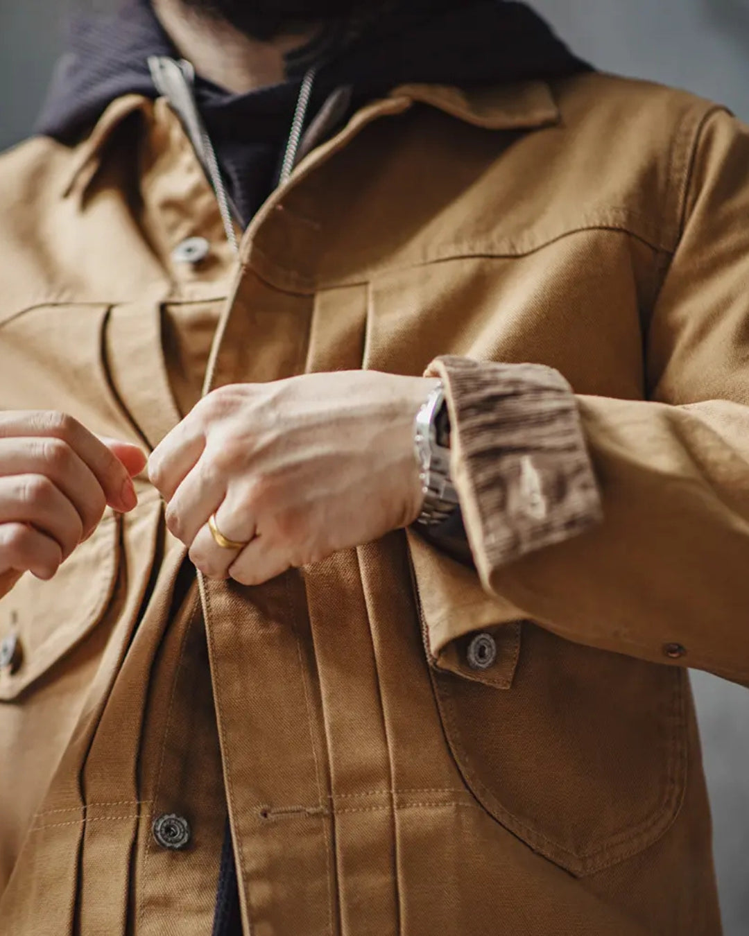 Denim Western Ranch Jacket