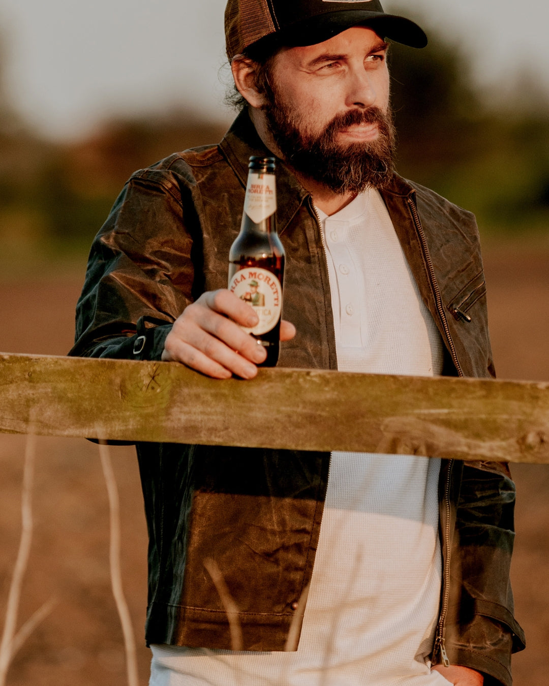 Outlaw Cotton Canvas Waxed Jacket