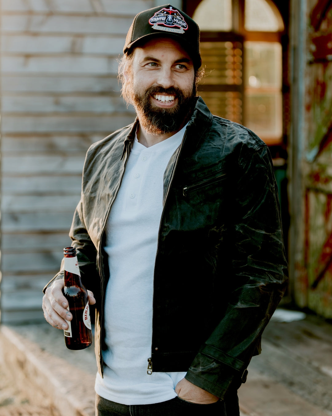 Outlaw Cotton Canvas Waxed Jacket
