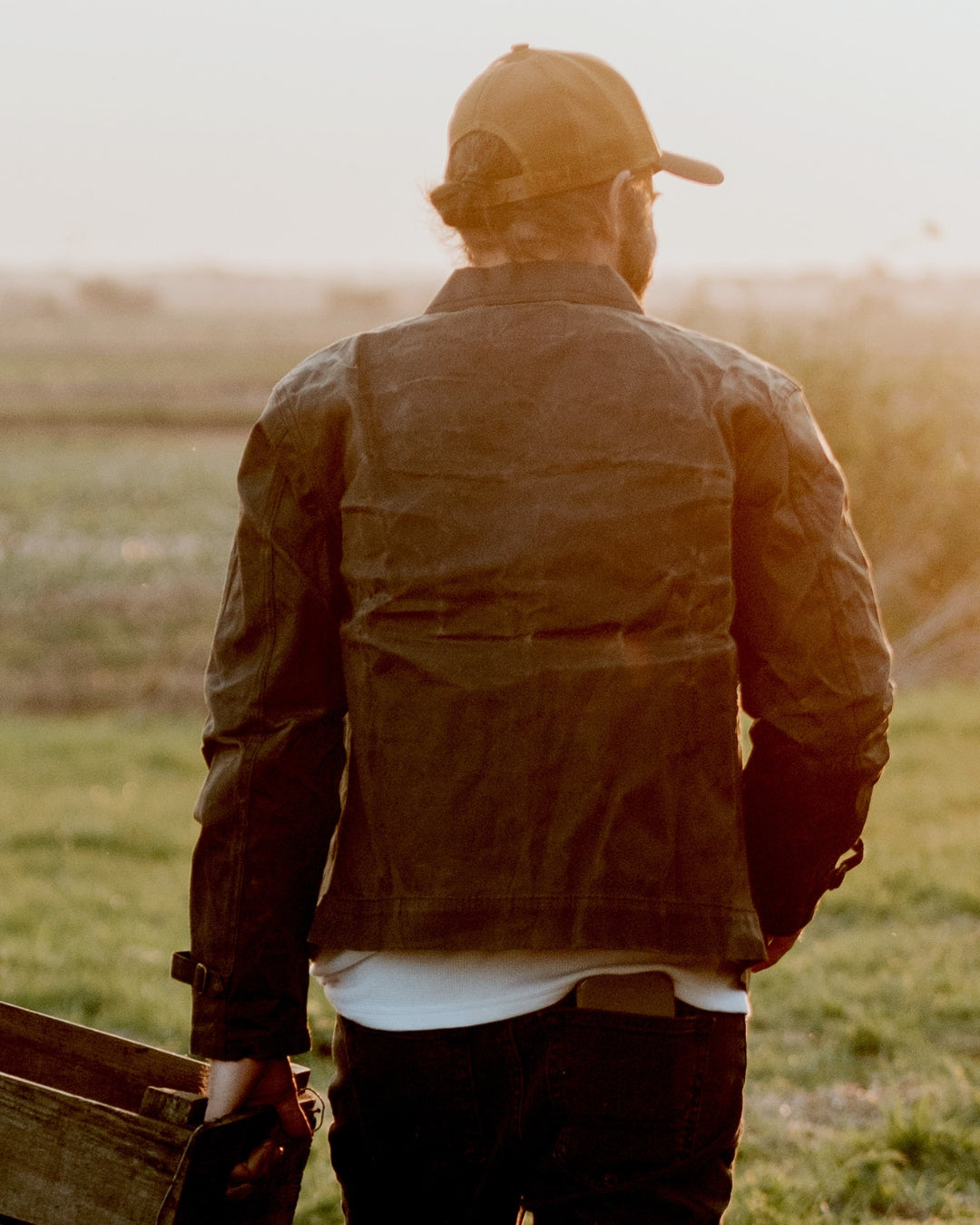 Outlaw Cotton Canvas Waxed Jacket