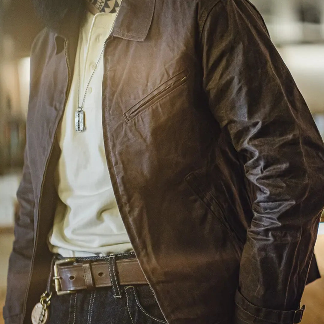Outlaw Cotton Canvas Waxed Jacket