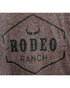 Brown men's Rodeo Ranch western t-shirt