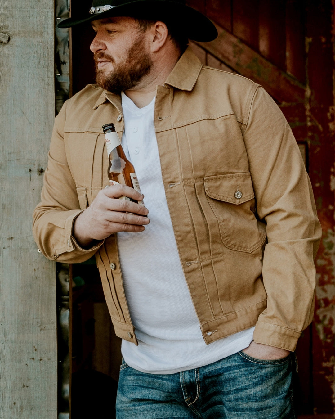 Denim Western Ranch Jacket