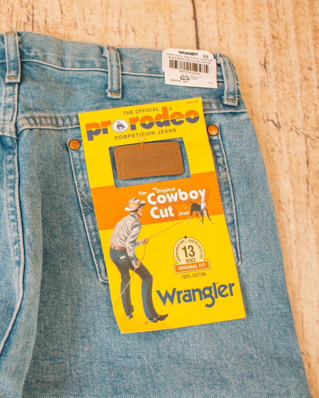 Wrangler 13MWZ Cowboy Cut Jeans - Antique Wash